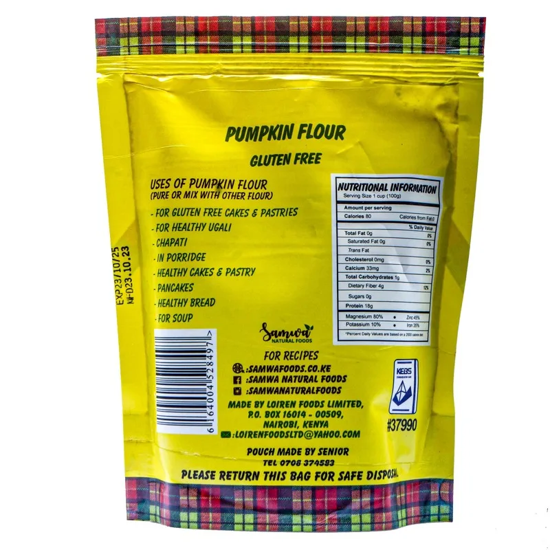 Gluten Free Pumpkin Flour thumbnail 2